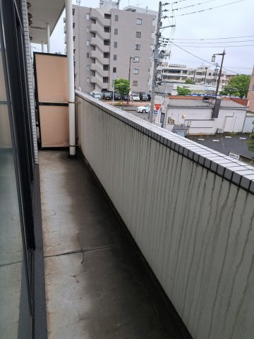 エスポワール新潟のバルコニー