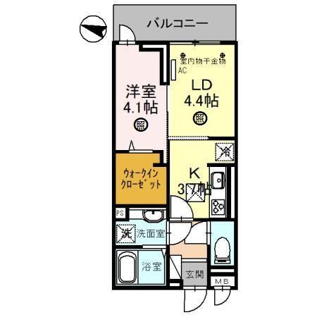 【間取り】 | D-Sereno下藤沢
