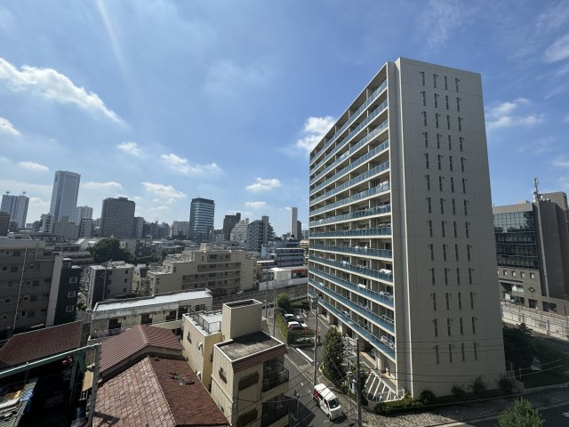 中野本町マンションの展望|７階部分の南向きにつき陽当たり通風ともに良好