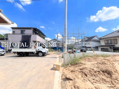 【前面道路含む現地写真】 | 稲城市坂浜　新築戸建　全5棟