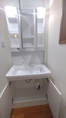  東大阪市東山町　中古戸建の独立洗面台