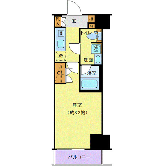 【間取り】 | プレール・ドゥーク両国Ⅳ