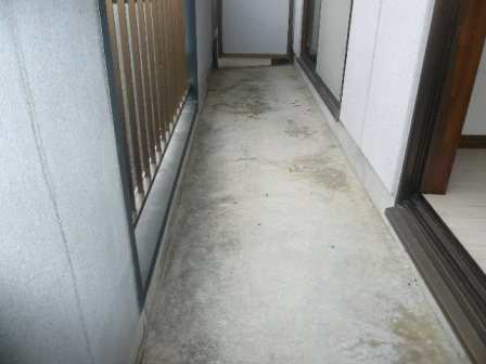 サンフィールドのバルコニー