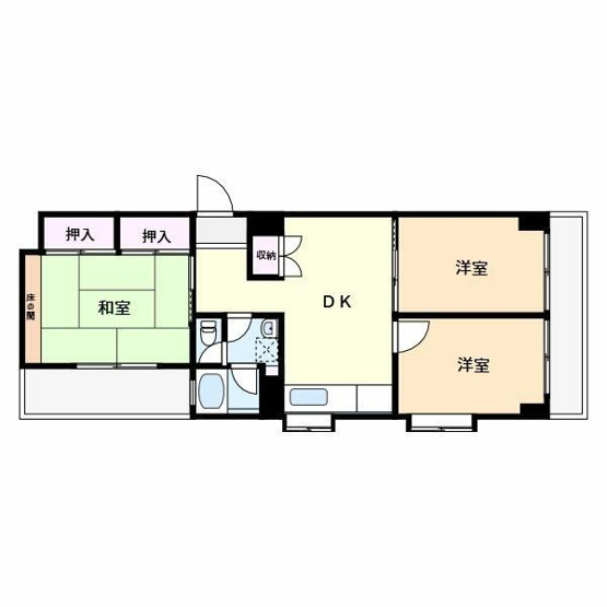 【間取り】 | リブポート四街道