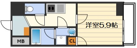 【間取り】 | Primavera Minamimorimachi