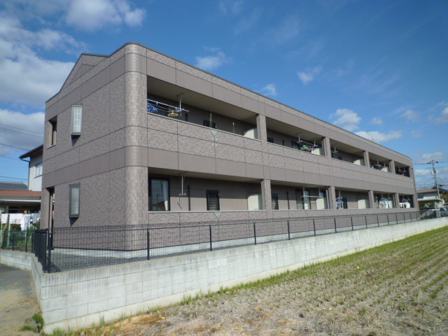 倉敷市福島のアパートの外観