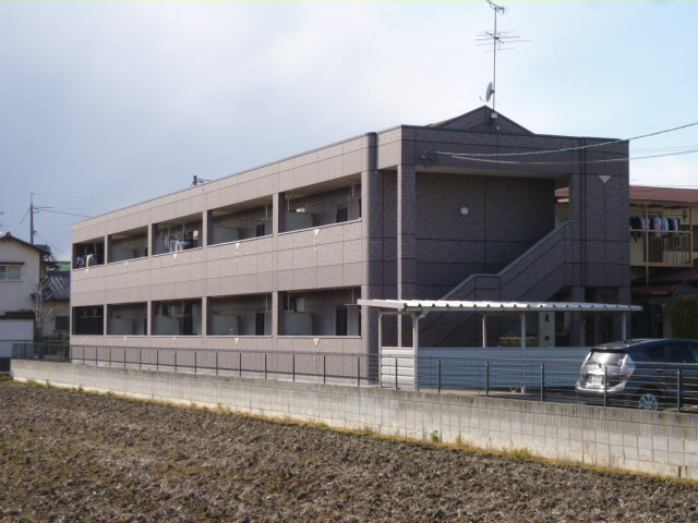 倉敷市福島のアパートの外観