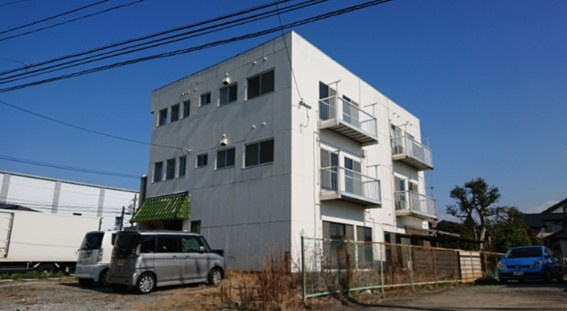 ビューハイツ井上の駐車場