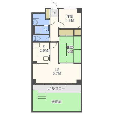 【間取り】 | ボンヌ愛