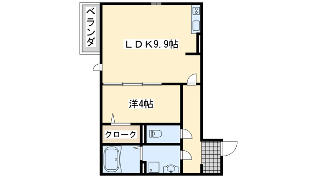 【間取り】 | グランド関空Ａ棟