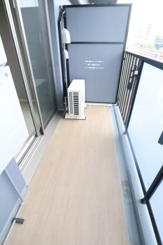 大阪市都島区片町１丁目の賃貸マンションのバルコニー