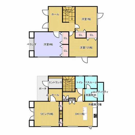 【間取り】 | 北見市美山町南２丁目８番地１３４　中古売家