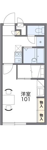 レオパレス鵠戸の間取り|画像2