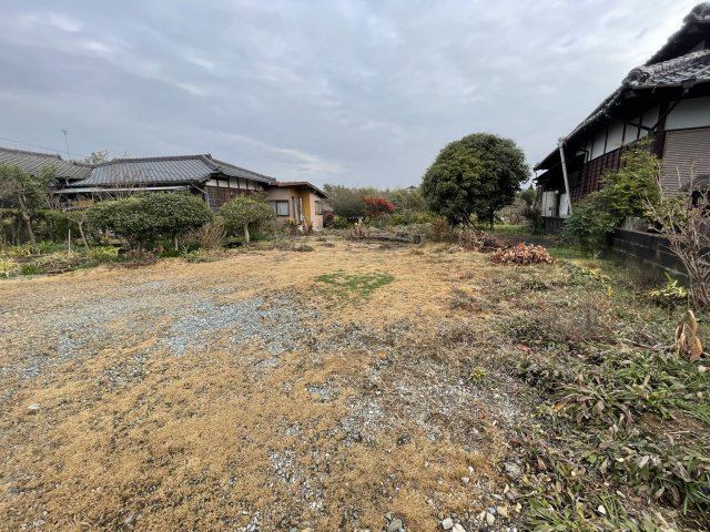 久留米市三潴町西牟田の売地の外観
