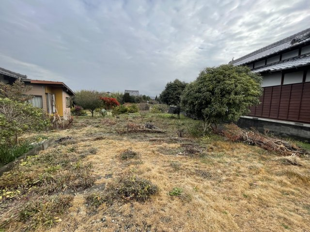 久留米市三潴町西牟田の売地の外観