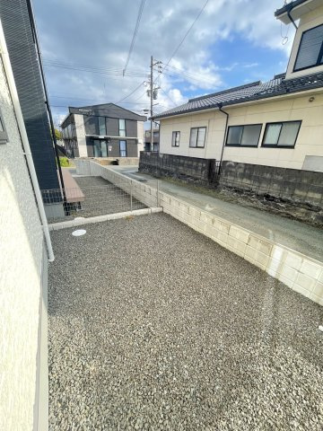 久留米市小森野１丁目の中古一戸建の庭