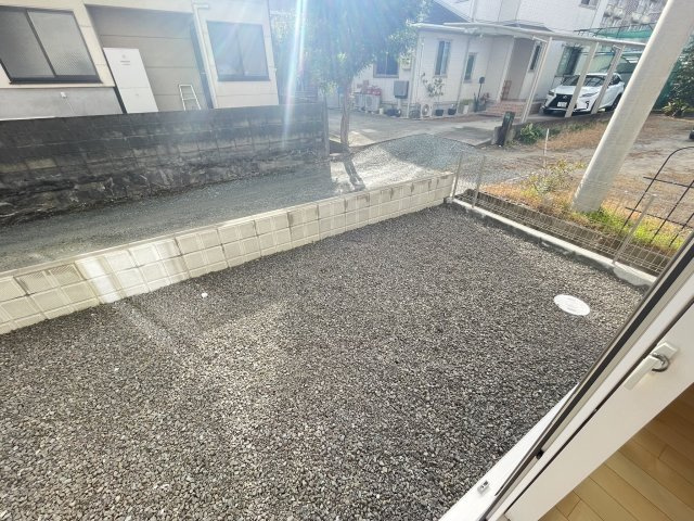 久留米市小森野１丁目の中古一戸建の庭