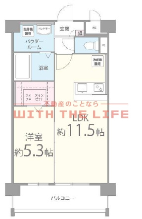 エスペランサ久留米駅前【10,000円キャッシュバック対象物件】の間取り