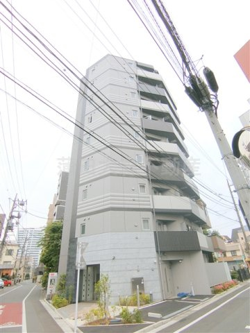 MAXIV蒲田の外観|2018年6月築　RC鉄筋コンクリート造地上9階建て総戸数26戸ペット可インターネット無料
東京都大田区南蒲田1丁目　京浜急行本線京急蒲田駅徒歩6分　京急空港線糀谷駅徒歩5分