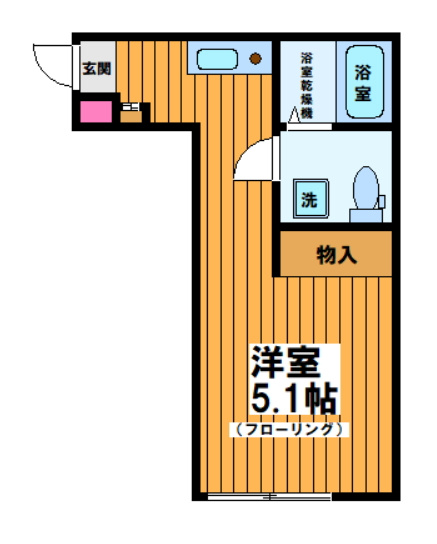 DIO下北沢の間取り