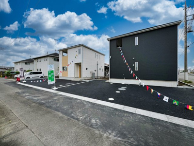 【外観】 | クレイドルガーデン　太田市新野町 第1　1号棟 | ついに建物完成いたしました！ぜひ一度ご見学ください♪