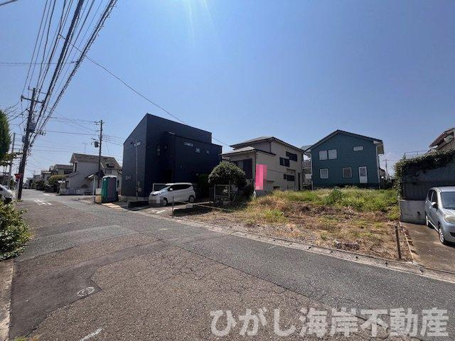 平塚市豊原町　売地の前面道路含む現地写真|現地外観　