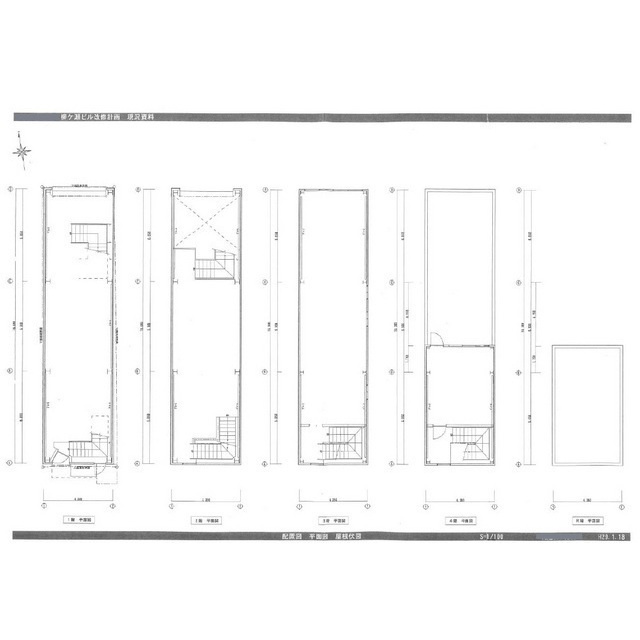 岐阜市柳ケ瀬通１丁目の店舗事務所の間取り