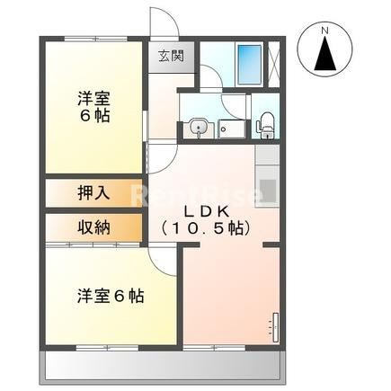 アメニティパーク柳下の間取り
