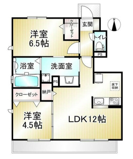 【間取り】 | クレールヴェルデ