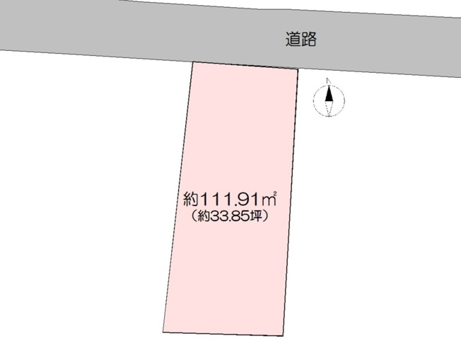 【土地図】 | 売地　いの町枝川　＠8.86