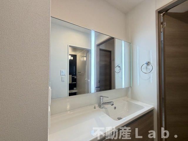 セレブ天草　A棟の洗面所