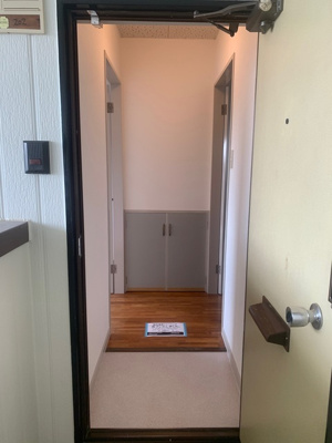 【玄関】 | グリーンハイツ熊手 | シンプルで使いやすい玄関です