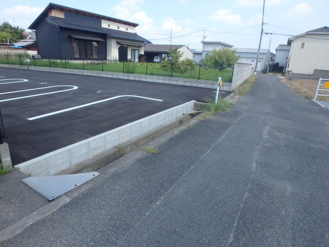 大内月極駐車場の外観