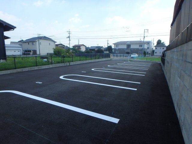 大内月極駐車場の外観