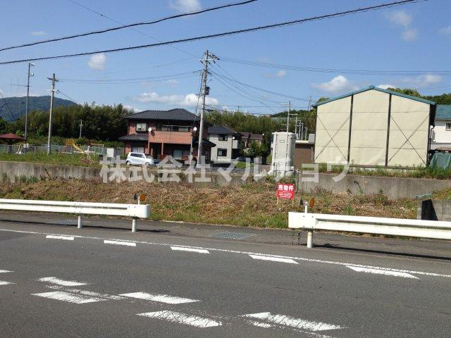 下三栖売り土地②の前面道路含む現地写真|前面道路含む現地写真です