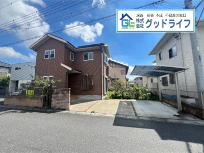 【前面道路含む現地写真】 | 深谷市国済寺　中古戸建　　