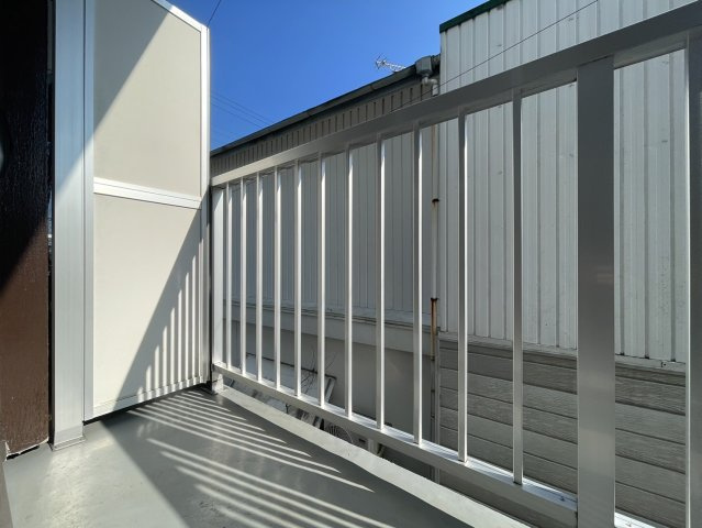 タウンハウス薊野Ⅱのバルコニー