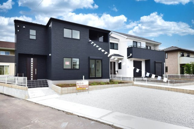 【外観】 | 一建設 太田第7岩瀬川町　1号棟 | 広いお庭でBBQやガーデニング、ドッグランなど夢が広がりますね♪
