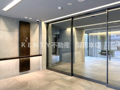 【エントランス】 | ZOOM西五反田 | ゆとりのあるエントランスです