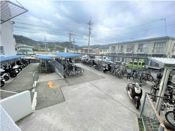 アーネスト針木の駐輪場