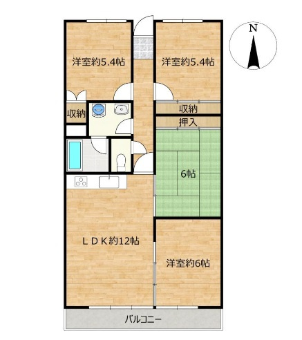 アーネスト針木の間取り