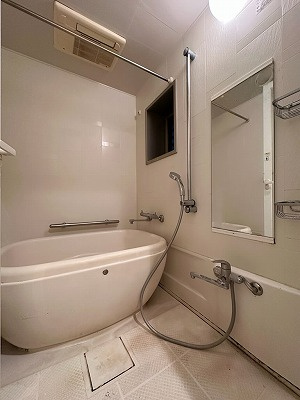 ジューム南船場の浴室