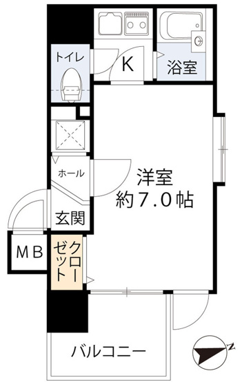【間取り】 | ディナスティ福島
