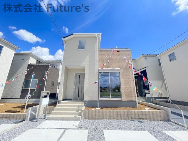 三郷市彦成2丁目　新築戸建　全5棟　3号棟の外観|◆三郷市彦成2丁目・全5棟の開発分譲地◆