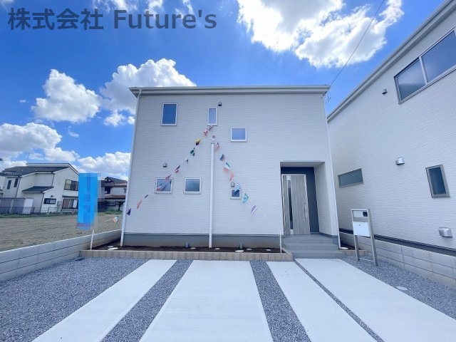 三郷市彦成2丁目　新築戸建　全5棟　5号棟の外観|◆三郷市彦成2丁目・全5棟の開発分譲地◆