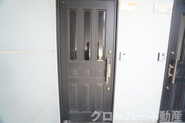 ハイツ・タイチ Ⅰ棟のエントランス