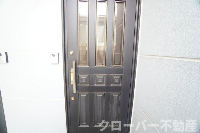 ハイツ・タイチ Ⅰ棟のエントランス
