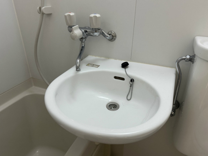 永手コスモハイツの洗面所