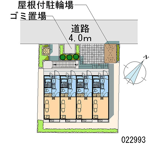 レオパレスノアの区画図