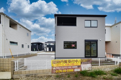 【外観】 | 一建設 太田第7岩瀬川町　5号棟 | 広いお庭でBBQやガーデニング、ドッグランなど夢が広がりますね♪